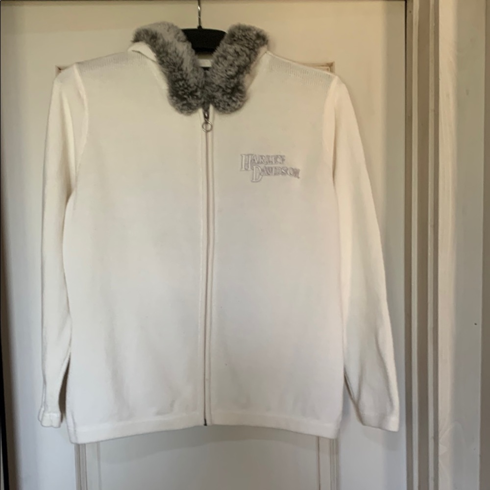HARLEY-DAVIDSON FULL ZIP SWEATER